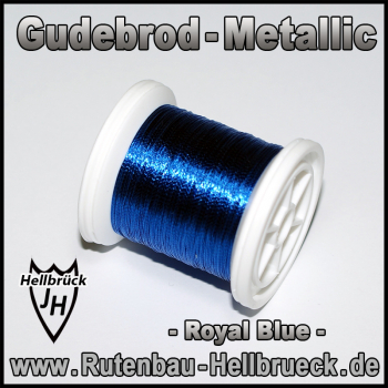 Gudebrod Bindegarn - Metallic - Farbe: Royal Blue -A-